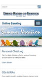 Mobile Screenshot of firstbanklinden.com